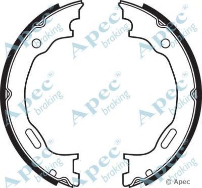 APEC BRAKING shu681 -  Комплект тормозных колодок